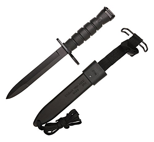 Wartech H-16M M7 Bayonet Knife with Sheath, 13″,Metal